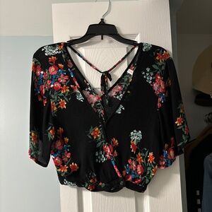 Crop top blouse